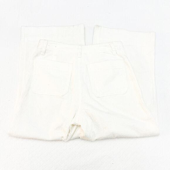 Madewell Emmett Wide-Leg Crop Off White Denim jeans Size 27 - Picture 5 of 10